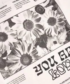 Sree Santhosh You Are Loved S/S Ringer T-Shirt (Chalk) 15 Sree Santhosh You Are Loved S/S Ringer T-Shirt (Chalk)