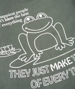 Sree Santhosh Happy People S/S Ringer T-Shirt (Juniper)