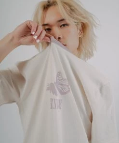 Sree Santhosh Growth Is A Process S/S Ringer T-Shirt (Chalk) New Arrivals