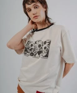 Sree Santhosh You Are Loved S/S Ringer T-Shirt (Chalk) 12 Sree Santhosh You Are Loved S/S Ringer T-Shirt (Chalk)