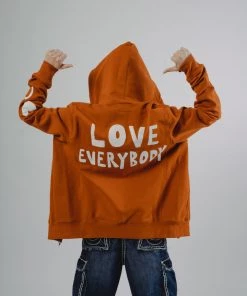 Sree Santhosh YALLE Zip Up Hoodie (Sienna)