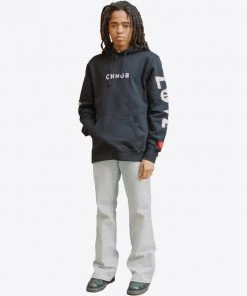 Sree Santhosh Black Love Peace Hoodie