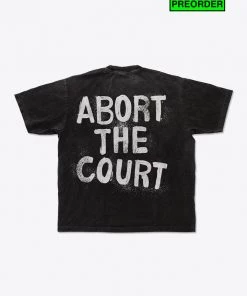 Sree Santhosh Abort The Court S/S Tee (black) Best Selling