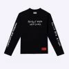 Sree Santhosh Kids Not Guns Long Sleeve (Black) Best Selling
