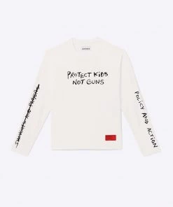 Sree Santhosh Kids Not Guns Long Sleeve (Chalk)