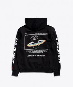 Sree Santhosh PPTP Zip Up Hoodie (Black) New Arrivals