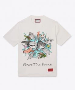 Sree Santhosh Save The Seas S/S T-Shirt (Chalk) Best Selling