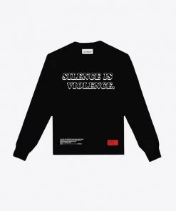 Sree Santhosh Silence Is Violence Long Sleeve (Black)