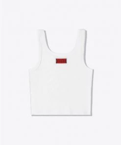 Sree Santhosh WDOYS Ribbed Tank (White)