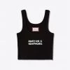 Sree Santhosh Best Selling Abortion Is Healthcare Ribbed Tank (Black)