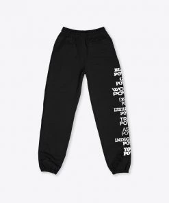 Sree Santhosh Best Selling APTTP Sweatpants (Black)