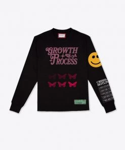 Sree Santhosh Growth Is A Process Cuffed L/S T-Shirt