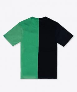 Sree Santhosh MHA Black/Kelly Green Pieced S/S T-Shirt