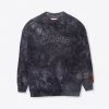Sree Santhosh Black CHNGE Logo Marble Tie Dye Crewneck Best Selling