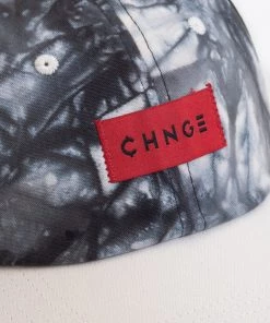 CHNGE Best Selling Black Marble Tie Dye Baseball Cap