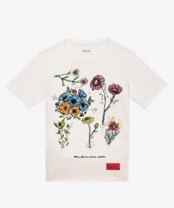 Sree Santhosh Best Selling More Flowers Fewer Assholes (Chalk)