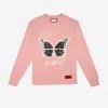 Sree Santhosh Best Selling Butterfly Quote Cuffed L/S T-Shirt