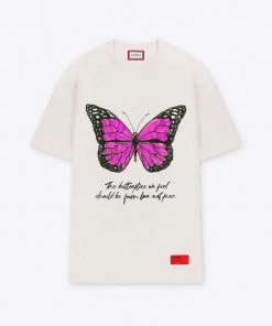 Sree Santhosh Feelings Of Butterflies T-Shirt Dress