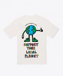 Sree Santhosh Best Selling Every Day Earth Day S/S T-Shirt (Chalk)