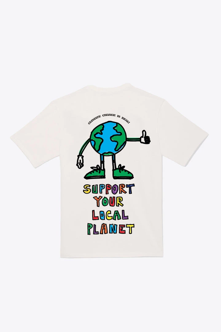 Sree Santhosh Best Selling Every Day Earth Day S/S T-Shirt (Chalk) 3 Sree Santhosh Best Selling Every Day Earth Day S/S T-Shirt (Chalk)