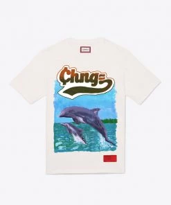 Sree Santhosh Chnge Dolphin S/S T-Shirt (Chalk) Best Selling