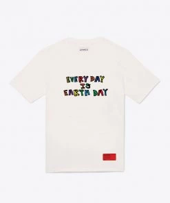 Sree Santhosh Best Selling Every Day Earth Day S/S T-Shirt (Chalk)