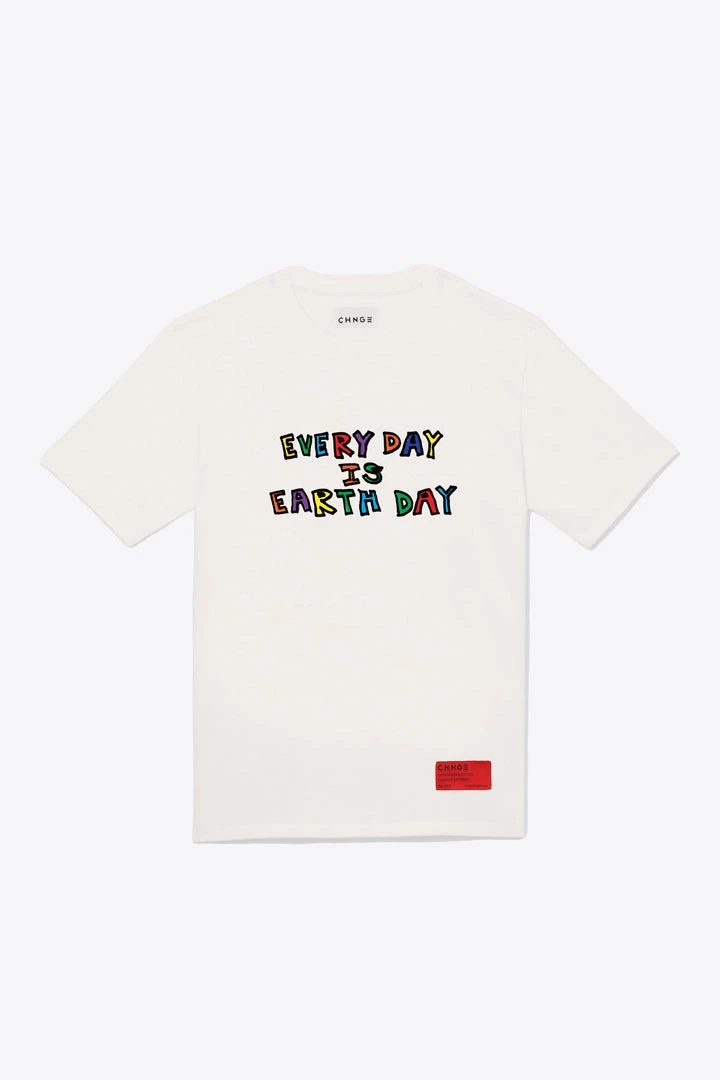 Sree Santhosh Best Selling Every Day Earth Day S/S T-Shirt (Chalk) 4 Sree Santhosh Best Selling Every Day Earth Day S/S T-Shirt (Chalk)