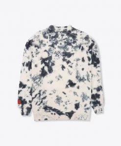 Sree Santhosh Cookies & Cream CHNGE Logo Tie Dye Crewneck Best Selling