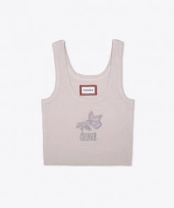 Sree Santhosh Best Selling GIAPC Ribbed Tank (Orchid)