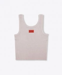 Sree Santhosh Best Selling GIAPC Ribbed Tank (Orchid)