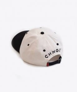 CHNGE Best Selling Chalk/Black Panel Butterfly Baseball Cap