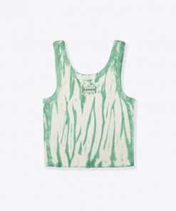 Sree Santhosh Smile Flower Ribbed Tank Best Selling