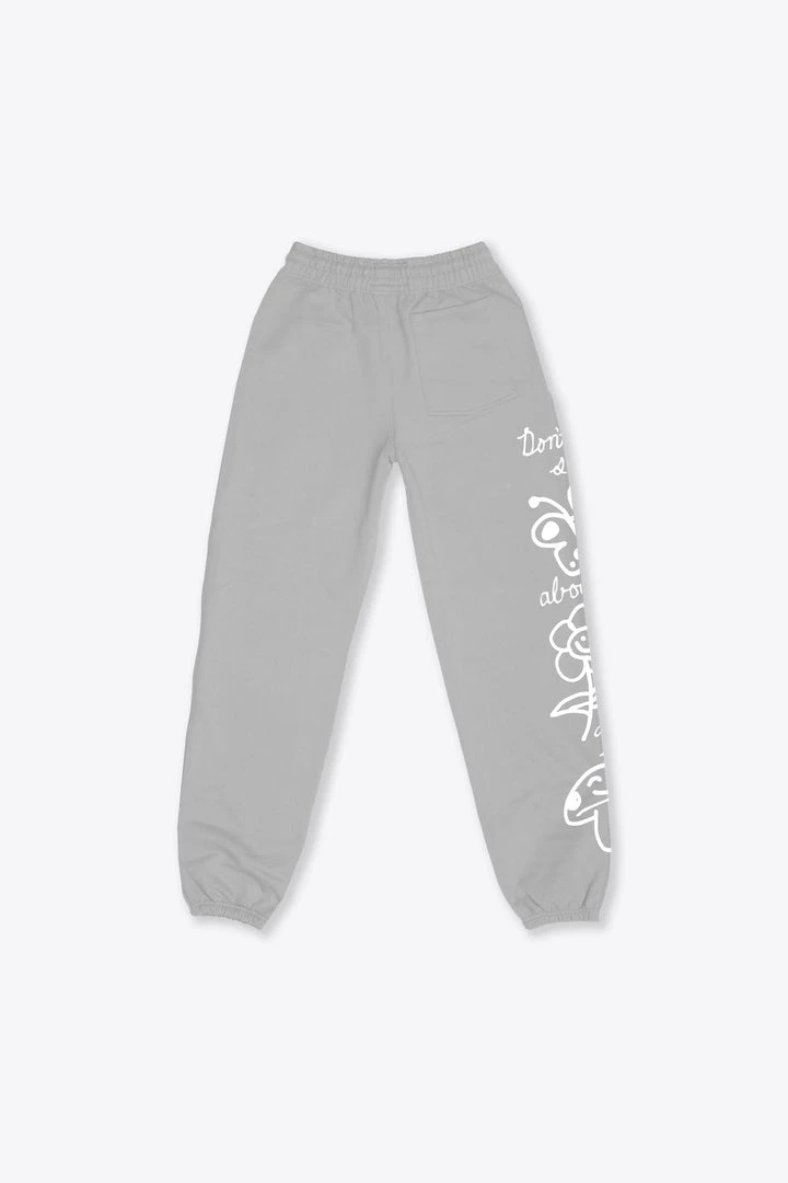 Sree Santhosh Don't Stress Sweatpants (Sand) 4 Sree Santhosh Don't Stress Sweatpants (Sand)