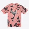 Sree Santhosh Tie Dye Butterfly Logo S/S T-Shirt (Dusty Rose/Black) Best Selling