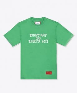 Sree Santhosh Every Day Earth Day S/S T-Shirt (Kelly Green) Best Selling