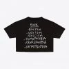 Sree Santhosh Best Selling Fuck Phobias Crop (Black)