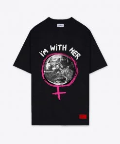 Sree Santhosh I'm With Her T-Shirt Dress Best Selling