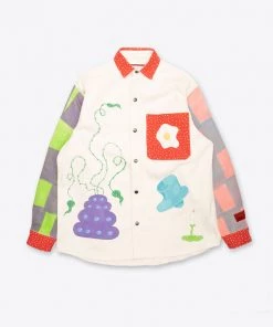 CHNGE Avalene Musik Hand Painted Workwear Jacket No. 3 Trans Joy