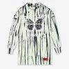 Sree Santhosh Tie Dye Butterfly Logo L/S T-Shirt Dress (Pistachio)