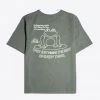 Sree Santhosh Happy People S/S Ringer T-Shirt (Juniper)
