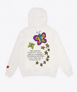 Sree Santhosh Love Everybody Hoodie (Chalk)