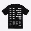 Sree Santhosh Best Selling Love More Always Be Kind S/S T-Shirt (Black)