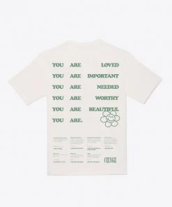 Sree Santhosh Best Selling Love More Always Be Kind S/S T-Shirt (Chalk)