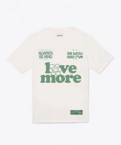 Sree Santhosh Best Selling Love More Always Be Kind S/S T-Shirt (Chalk)