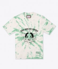 Sree Santhosh Best Selling Tie Dye Make Space For Yourself S/S T-Shirt