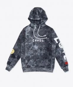 Sree Santhosh Black Marble LVPE TD Hoodie Best Selling