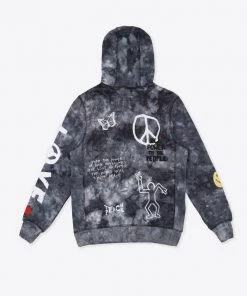 Sree Santhosh Black Marble LVPE TD Hoodie Best Selling