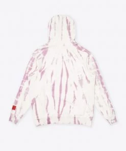 Sree Santhosh Best Selling Mauve Tiger Tie Dye University Hoodie