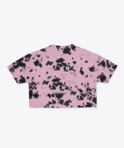 Sree Santhosh Tie Dye Butterfly S/S Crop (Mauve) Best Selling