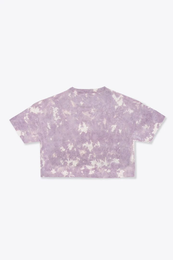 Sree Santhosh Marble Tie Dye University S/S Crop (Mauve) Best Selling 4 Sree Santhosh Marble Tie Dye University S/S Crop (Mauve) Best Selling